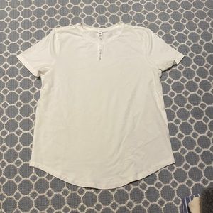 Lululemon white athletic shirt